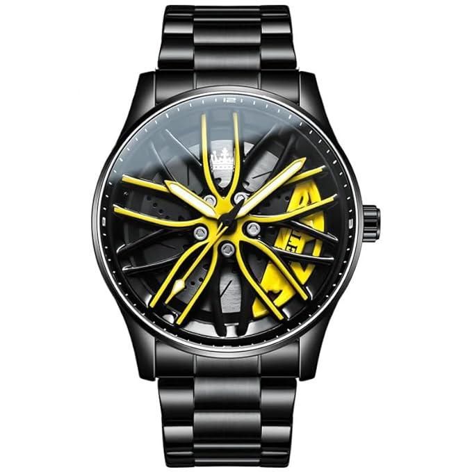 Stereoscopic Car Wheel Watch f8854e-dc