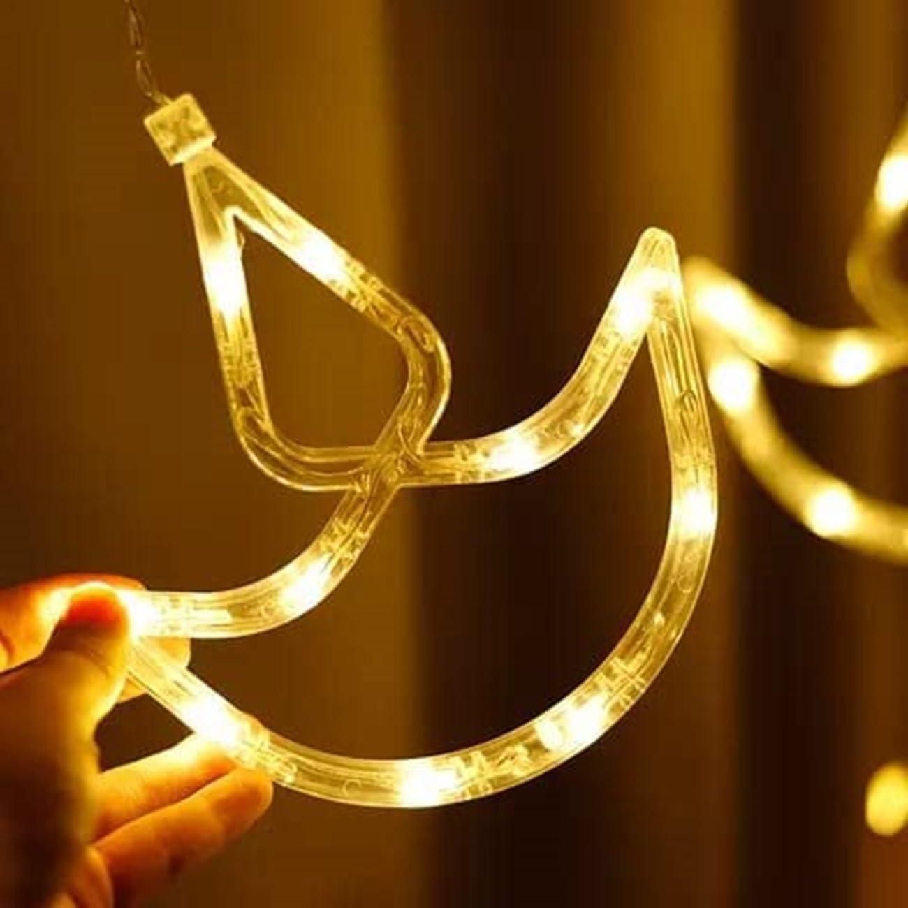 Mode Controller Curtain String Lights Led Lights for Home Decoration, Diwali Lights for Decoration for Home f8854e-dc