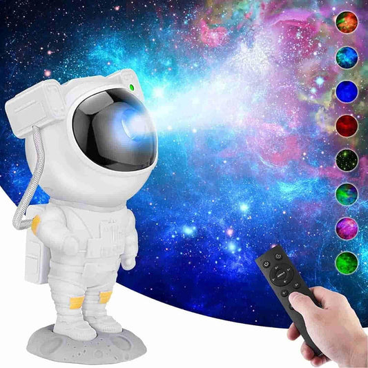 Astronaut Galaxy Projector - 360 Magnetic Head Rotation, Remote Control f8854e-dc