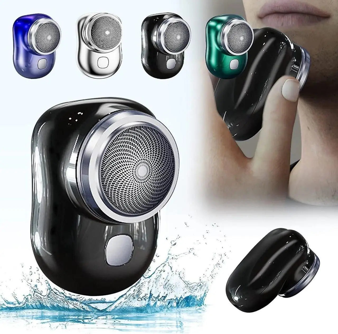 Portable Mini Electric Shaver (Pack of 2) f8854e-dc