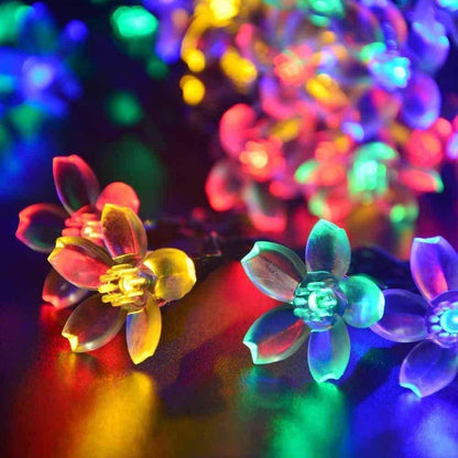 16 LED 4 Meter Blossom Flower Fairy String Lights f8854e-dc