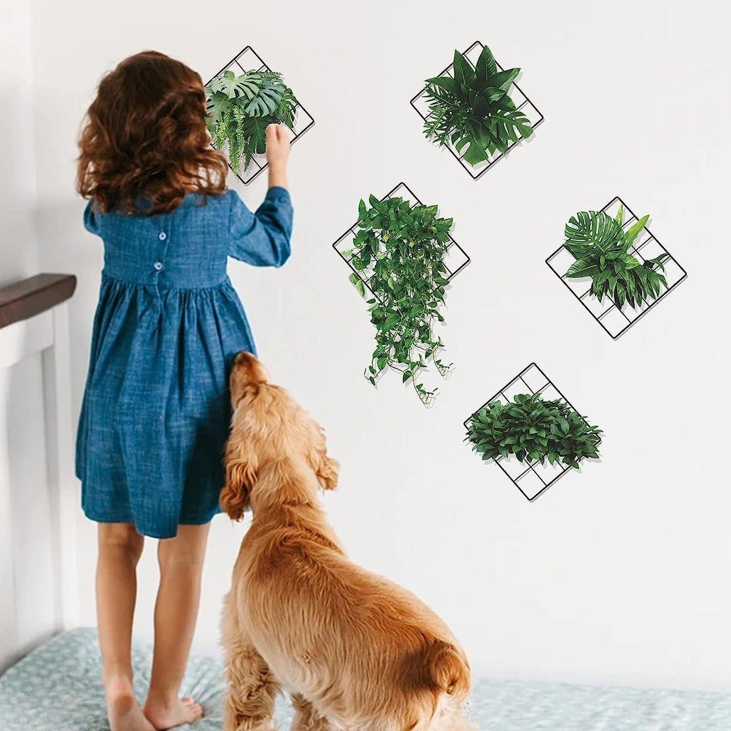 Leaves Design Vinyl  Wall Sticker (Set of 5) f8854e-dc