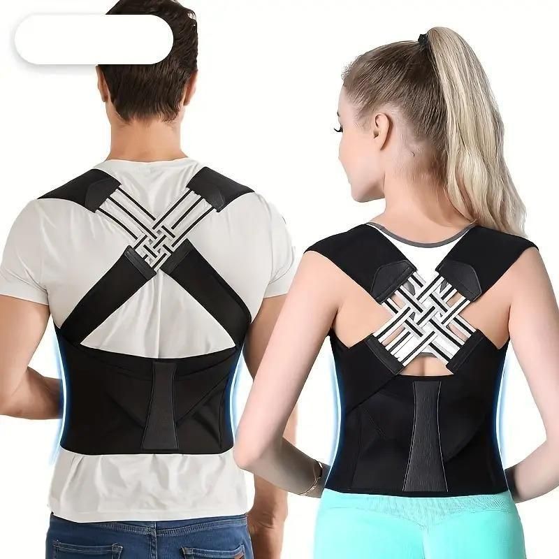 Adjustable Back Posture Corrector/ Slouching Relieve Pain Belt Women Men f8854e-dc