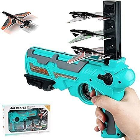 Airplane Launcher Toy Gun with Foam Glider f8854e-dc