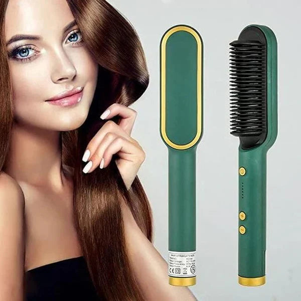 Professional Electric Hair Straightener Comb Brush f8854e-dc